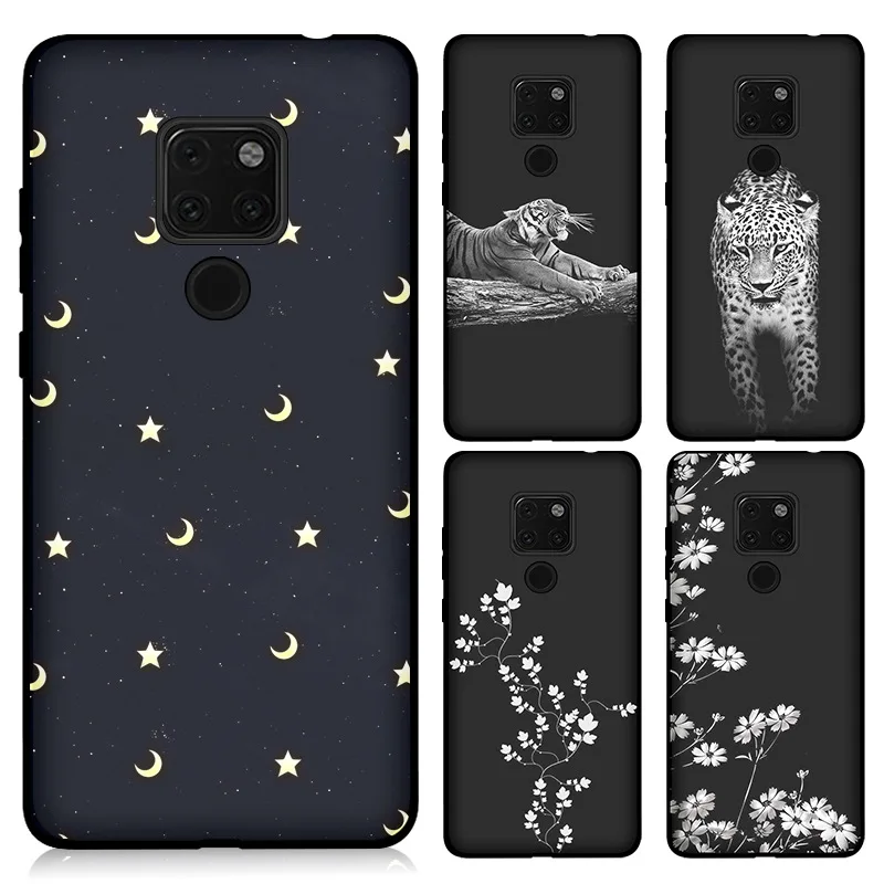Глянцевый силиконовый чехол для Huawei Mate 20 Pro Lite X 20Pro 20X протектор ТПУ бампер задняя