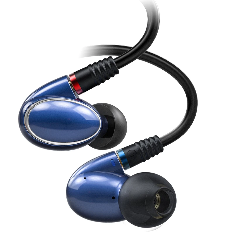 

FiiO FH1 Balanced Armature-Dynamic Hybrid HIFI bass Earphone Earbuds 1 Dynamic + 2 BAs (knowles) two cables with Mic and remote