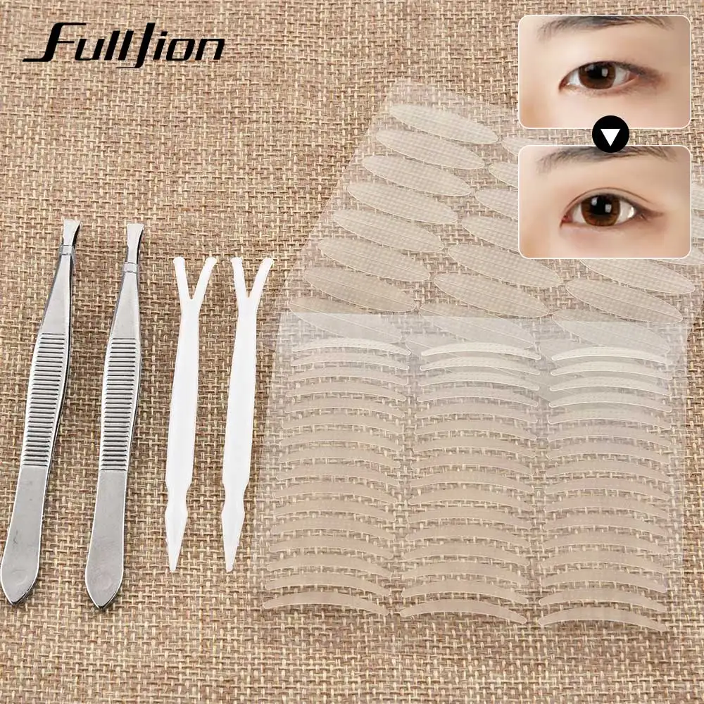 Fulljion 960 шт. наклейка на веко для макияжа большой фотоблесток невидимая прочная