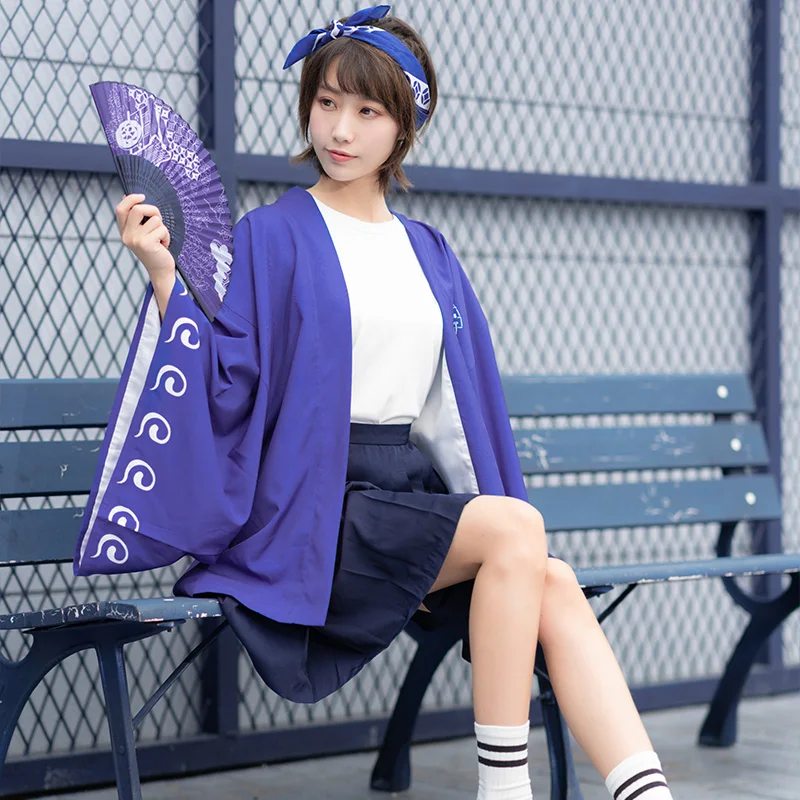 Аниме TouHou Project Saigyouji Yuyuko косплей кимоно юката верхняя одежда для женщин и мужчин