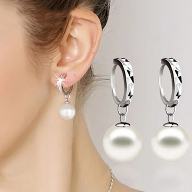 1 пара женские серьги с жемчугом класса AAA|earrings fashion|aaa pearlsmirror earrings |