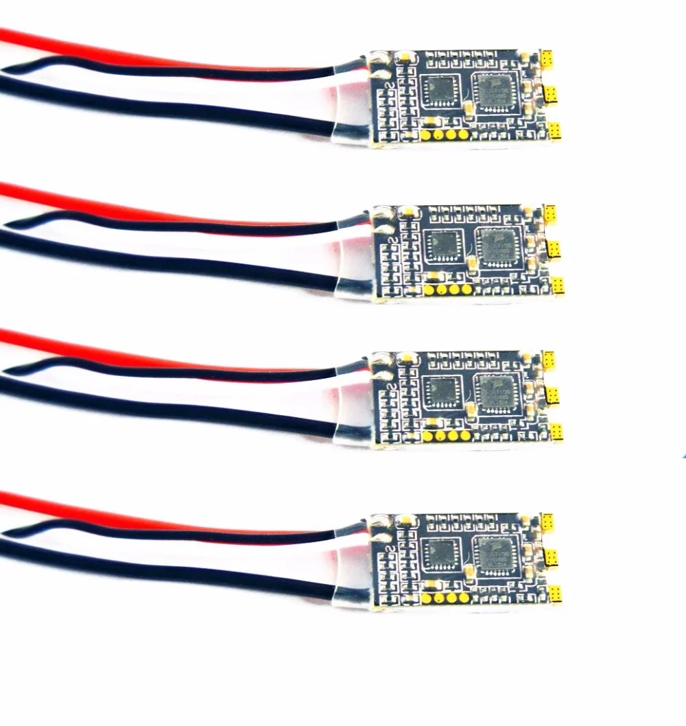 4 шт. FVT BLHeli _ S ESC DSHOT SPRING 20A /30AESC контроллер скорости 2 4S / 6S для FPV квадрокоптера|speed