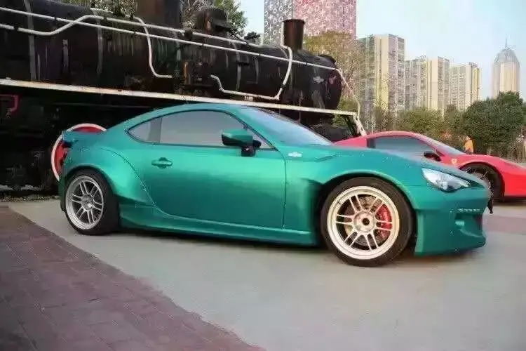 Весь комплект FRP авто аксессуары укладка обвес Bodykit ( передний бампер + боковые