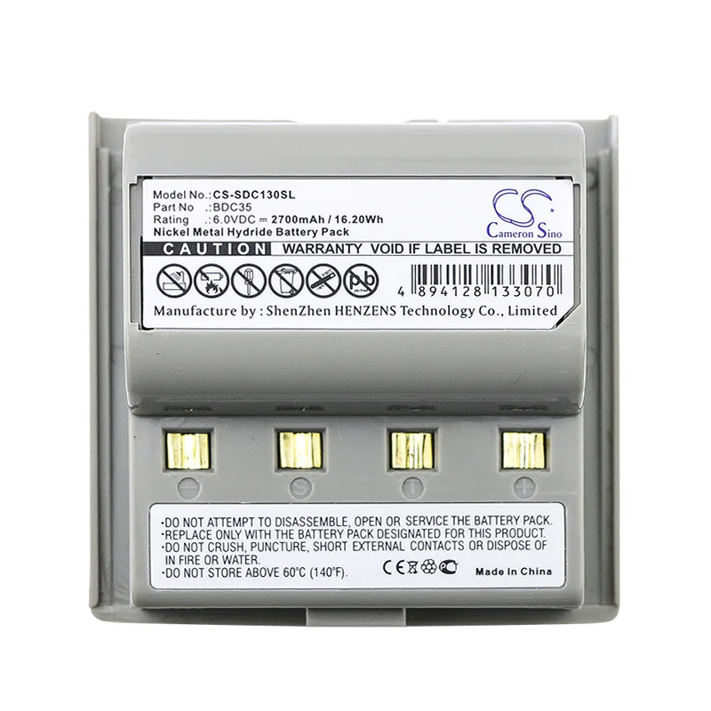 CameronSino для Sokkia SET030R Soka Electronics общая станция батарея BDC35|Детали и аксессуары