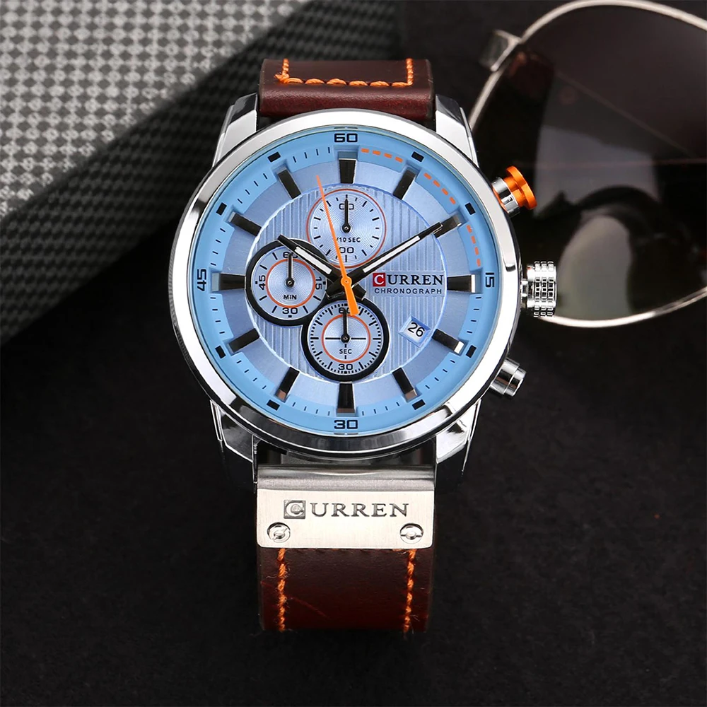 Curren 8291, мужские часы,, мужские Модные Спортивные наручные часы, женские мужские часы, Топ бренд, Роскошные Кварцевые часы, наручные часы
