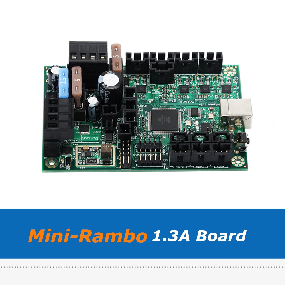 Детали для 3D принтера Reprap Mini Rambo 1.3A материнская плата Prusa i3 MK2|Детали и аксессуары