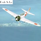1:72 3D 24 см x 32 см японская модель самолета A6M, модель самолета из бумаги, сборка, ручная работа, головоломка, игра сделай сам, детская игрушка Denki  Lin
