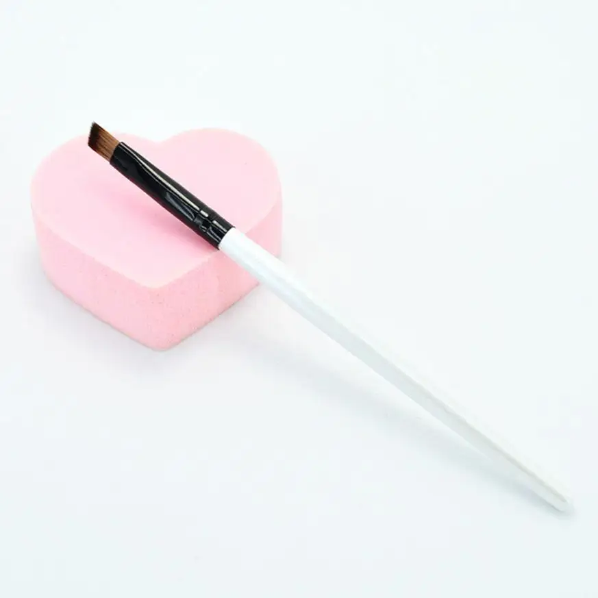 

New 1PC Professional Oblique Eyebrow Eyeshadow Blending Pencil Brush Make up Tool Cosmetic Smooth Angled JU15.drop shipping
