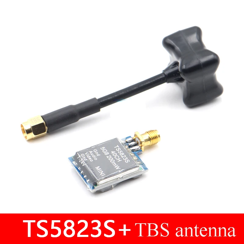 Передатчик микро изображения 5 8G 200MW TS5823S 40 каналов антенна Fat Shark FPV 1200 Line камера
