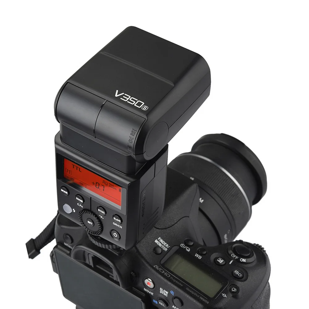 Godox V350S 2 4G Master/Slave камера TTL Беспроводная вспышка Speedlite 1/8000s HSS встроенный