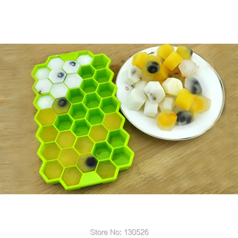 37-полости сота для льда Форма выпечки тортов силиконовая форма на палочке чайник