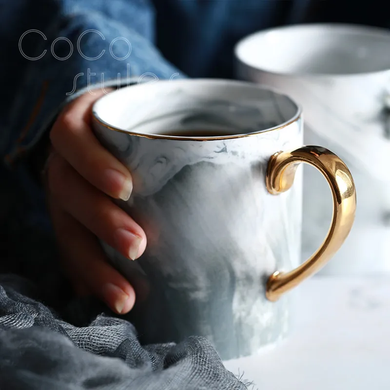 Cocostyles InsFashion креативные керамические кружки с ручкой для современного домашнего