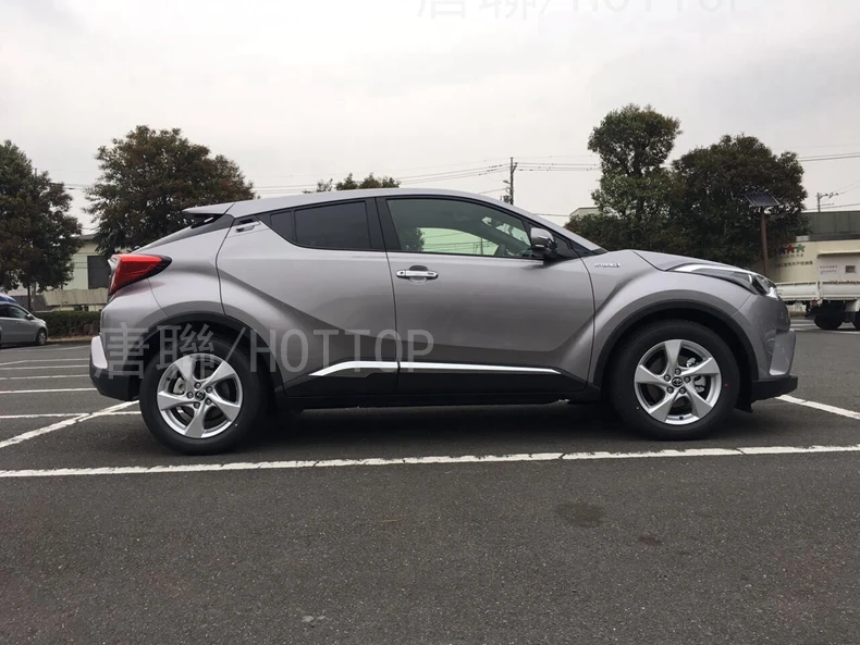 Хромированный корпус двери Боковая Отделка крышка молдинг для Toyota C-HR CHR 2017