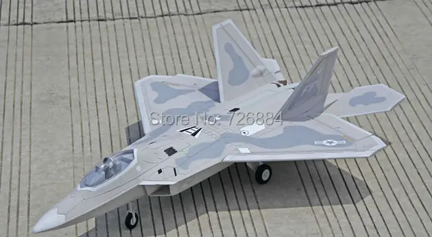 Электрический rc реактивный самолет F22 64 мм RTF готов к полету, без батареи