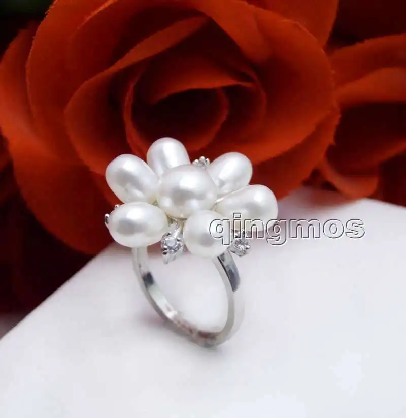 Новые Модные женские ювелирные изделия подарок 20 мм белый рис натуральный жемчуг