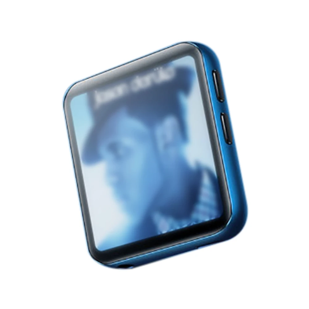 Мини-клип Bluetooth 4,2 MP4 плеер металлический сенсорный экран HIFI без потерь Звук Музыка Видео плеер Поддержка FM, рекордер, A-B Повтор