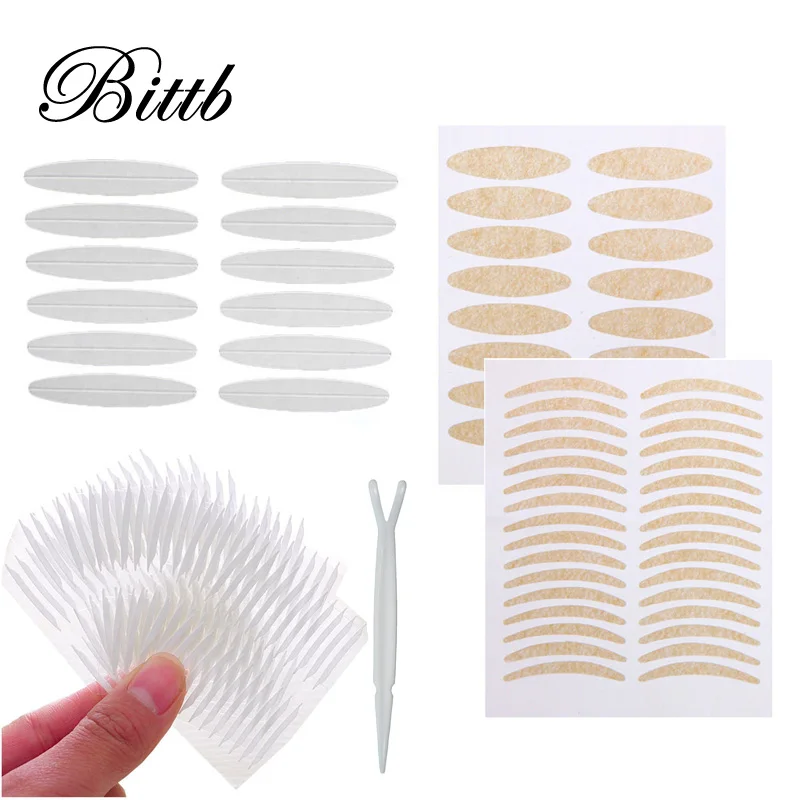 Bittb невидимая паста для век прозрачная кожа двойное веко волоконная наклейка