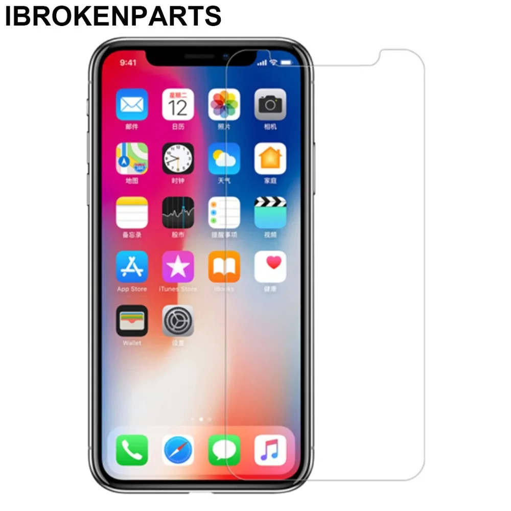 Защитное стекло закаленное для Apple iPhone X/8/6S/6/7 plus/5/5s|tempered glass film|tempered screen protectorglass
