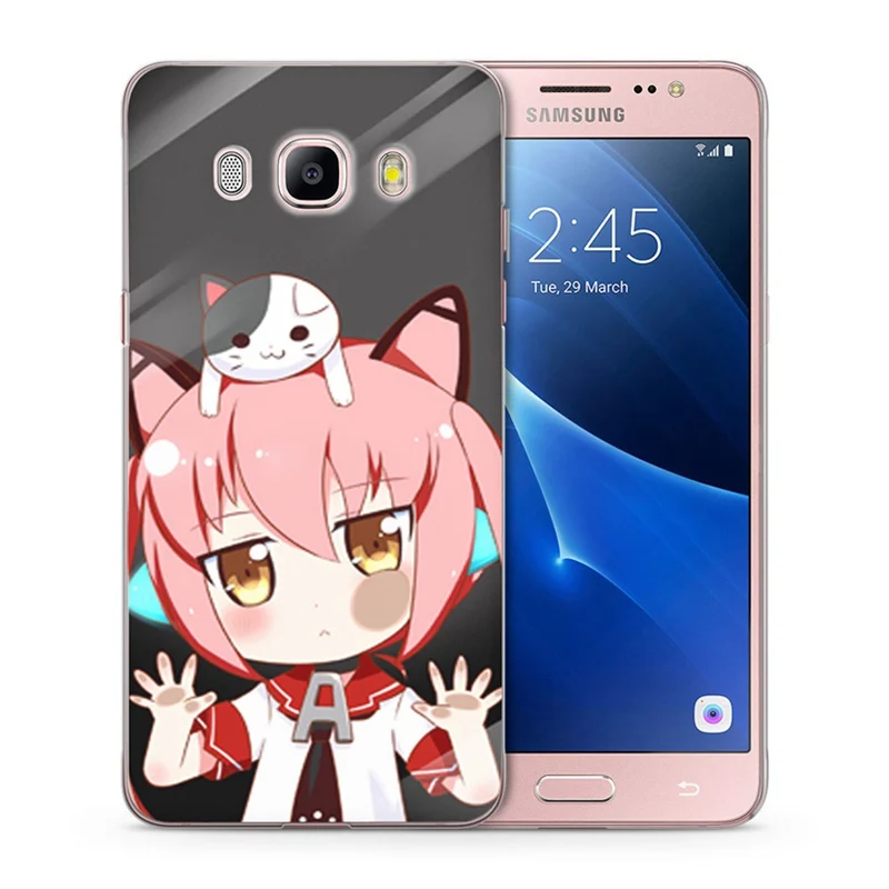 Для samsung Galaxy A3 A5 J530F J1 J2prime J3 J5 J7 G530H S8/плюс ТПУ Красочные Мягкий кот рыбы окрашены