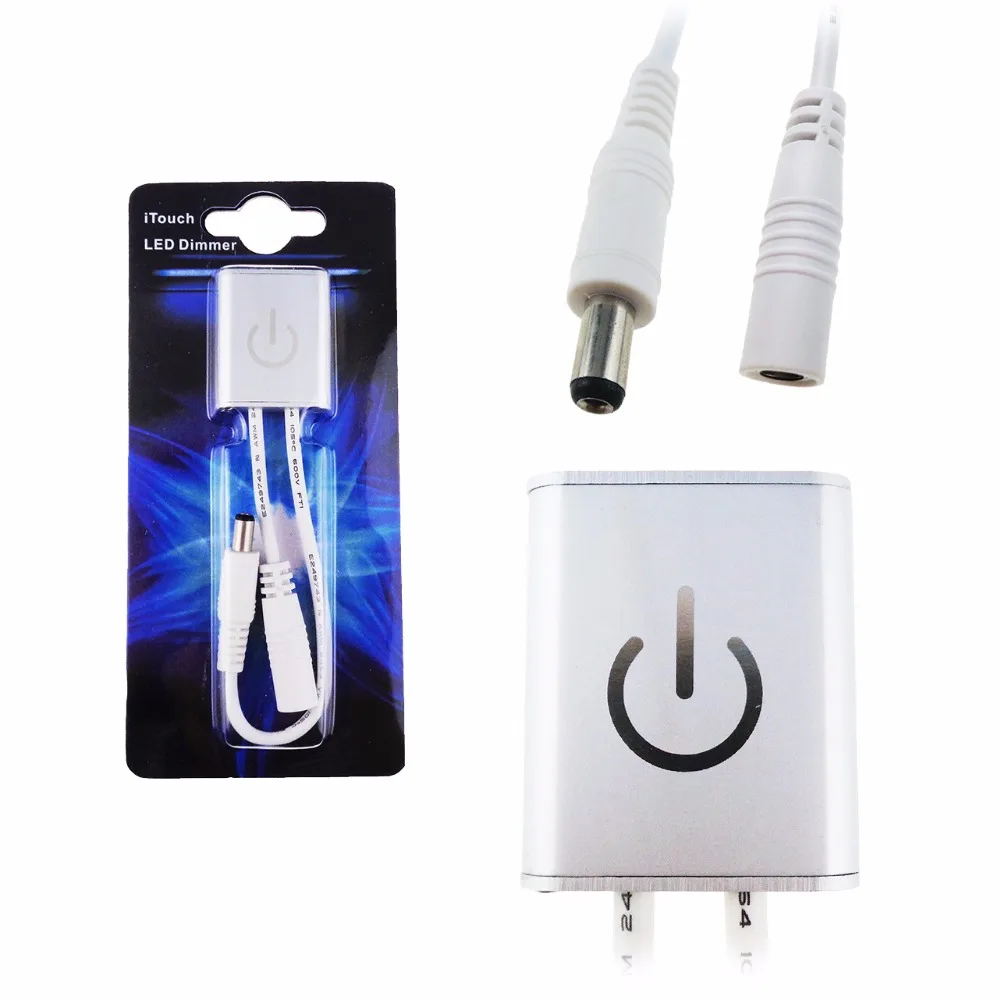 Светодиодный регулятор яркости DC12V 24V 3A iTouch сенсорный переключатель с внутренней