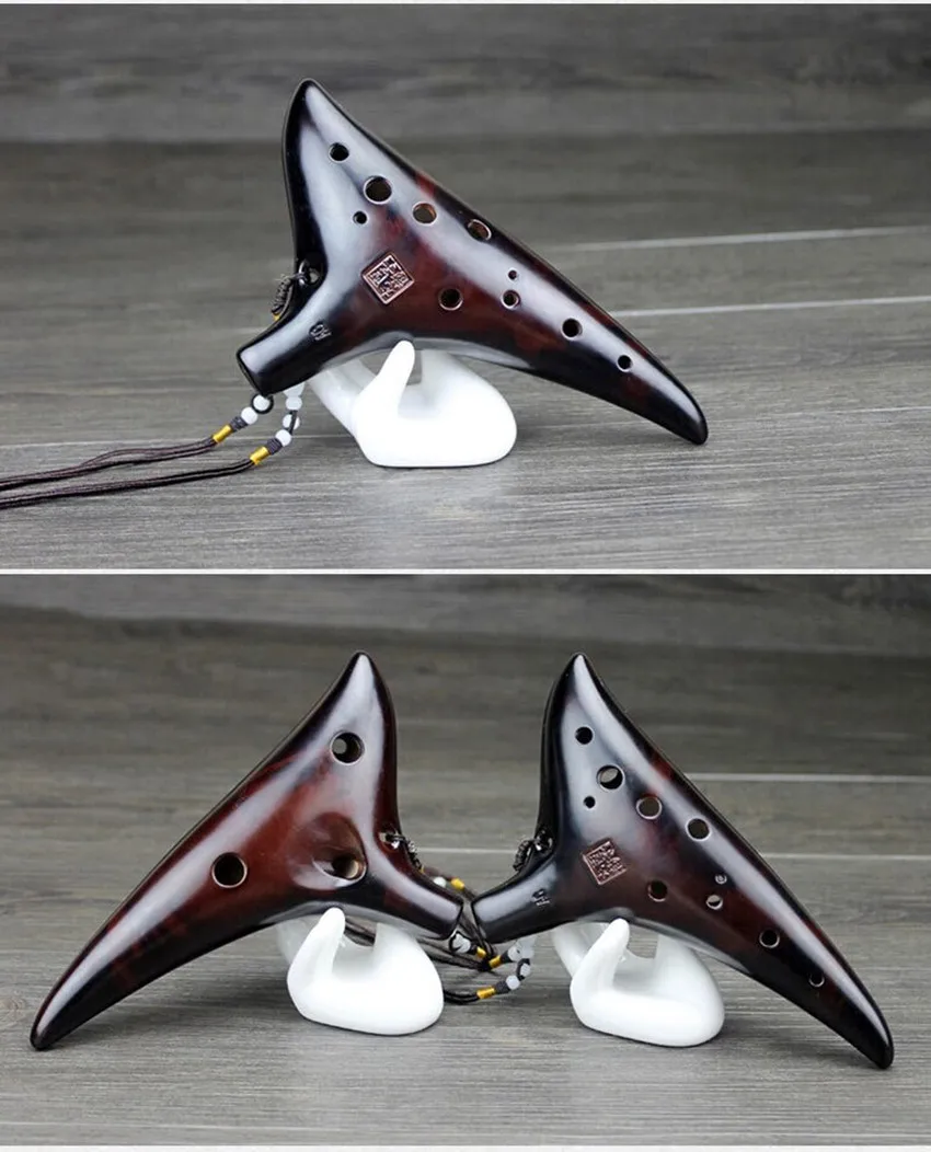 Ocarina профессиональные музыкальные инструменты 12 отверстий Alto C Tone AC Ocarina|Флейта| |