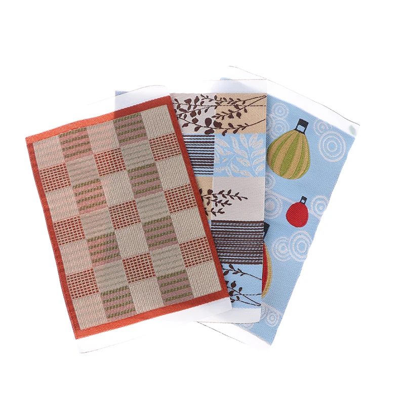 Мини коврик для кукольного дома миниатюрный ручной работы 1:12 весы аксессуары