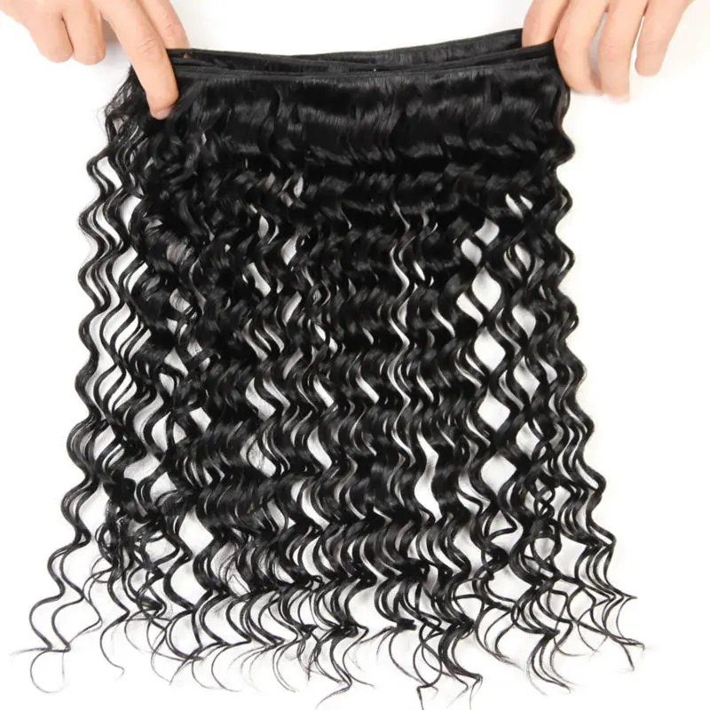 

French Twist Brazilian Hair Weaves 3 Bundles 100% Human Hair Extensions Meches Bresilienne 3Pcs/lot Huangcai