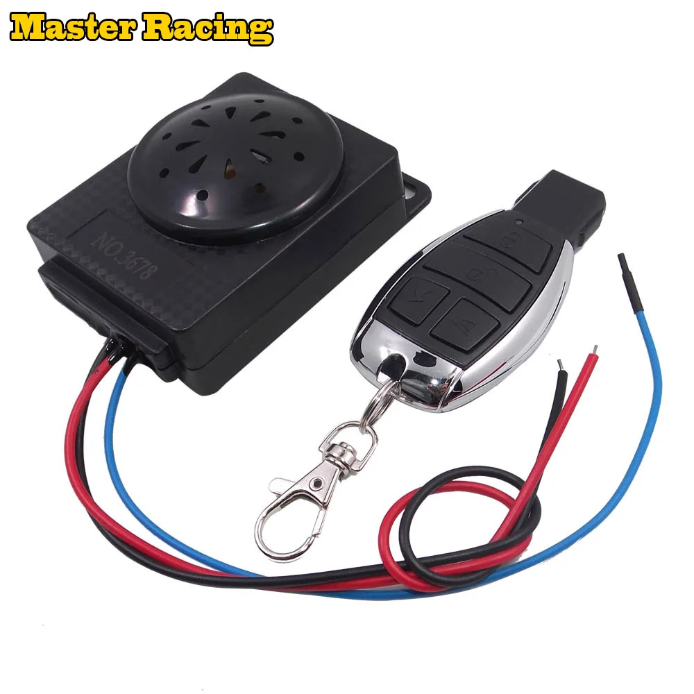 Мини мотоцикл с сигнализацией сигнализация скутер 12 В пульт дистанционного