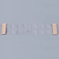 women sexy clear bra extender for bra straps elastic invisible bra strap silicone bra hook extenders straps accessories