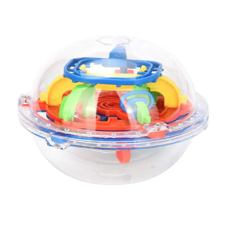 

2019 Mini Ball Maze Intellect 3d Puzzle Toy Balance Barrier Magic Labyrinth Spherical Dropshipping Wholesaling retailing ye11.13