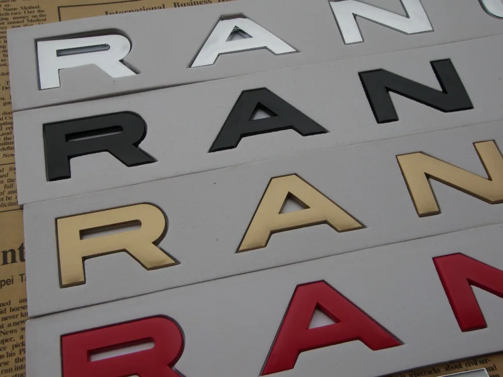 Значок для багажника автомобиля RANGE ROVER с цифрами и надписями|badge emblem|trunk emblemcar badges