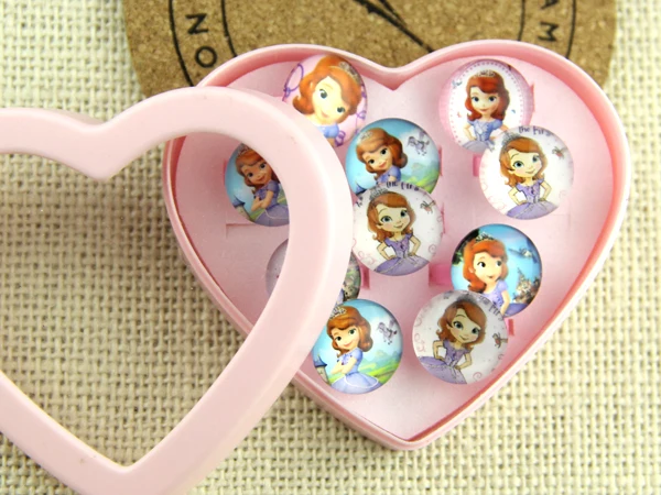 Оптовая продажа ювелирное изделие 10 шт. в коробке бесплатная доставка милые