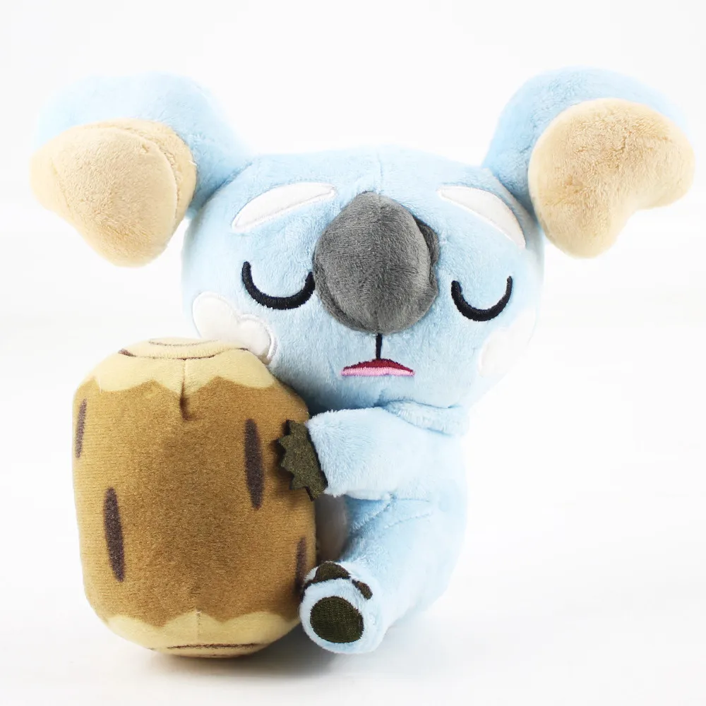 21cm Komala Pyukumuku Bounsweet Volcarona Komala Mega Salamence Garchomp Growlithe Typhlosion Turtwig Decidueye плюшевые куклы игрушки - Цвет: 21cm Komala