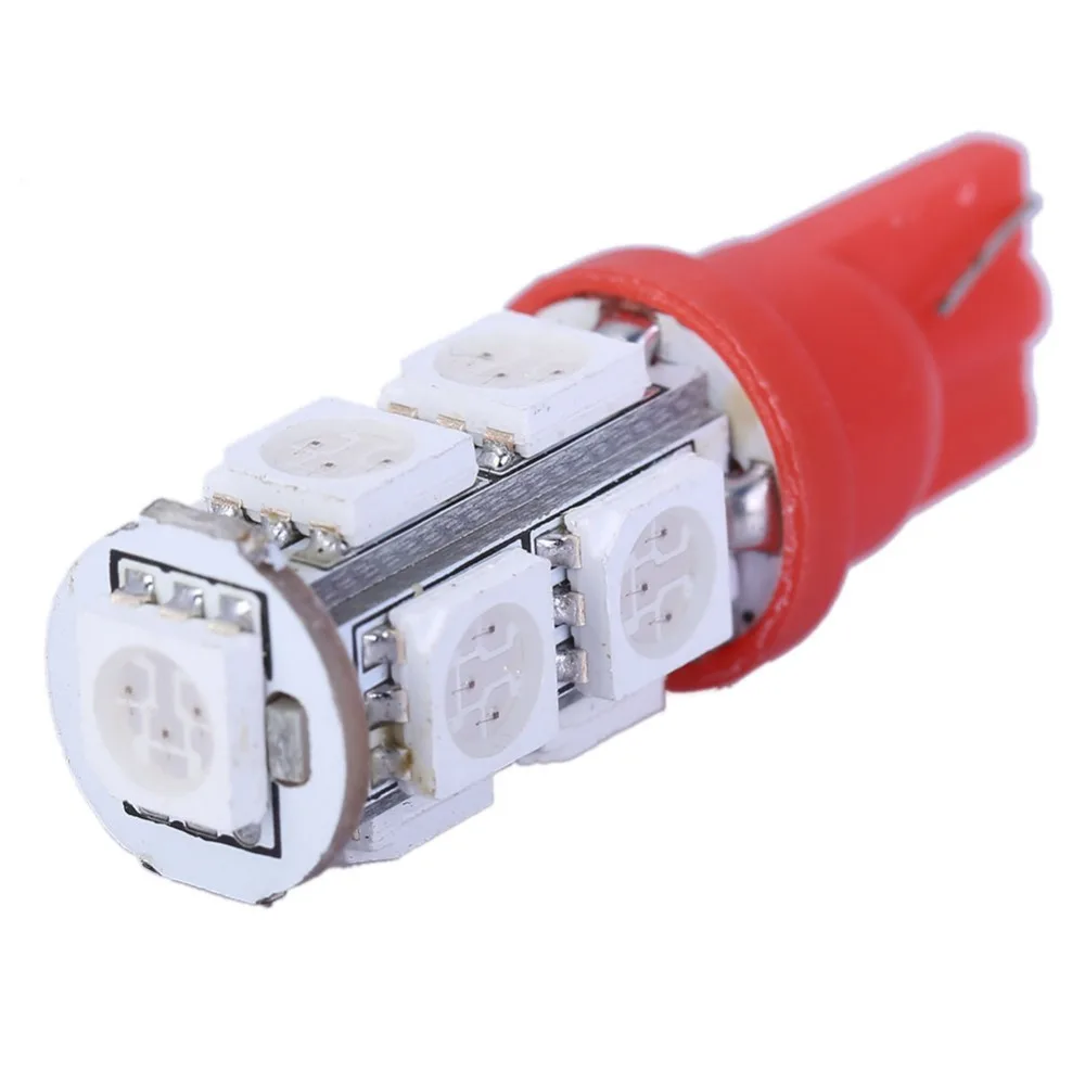FISHBERG 2шт T10 9 SMD 5050 194 168 192 W5W светодиодный s светильник авто лампы клиновидный для