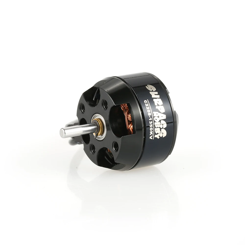 Радиоуправляемый бесщеточный двигатель SURPASS HOBBY 2208 1350KV 24A с 14 полюсами и 20A ESC 2-4S