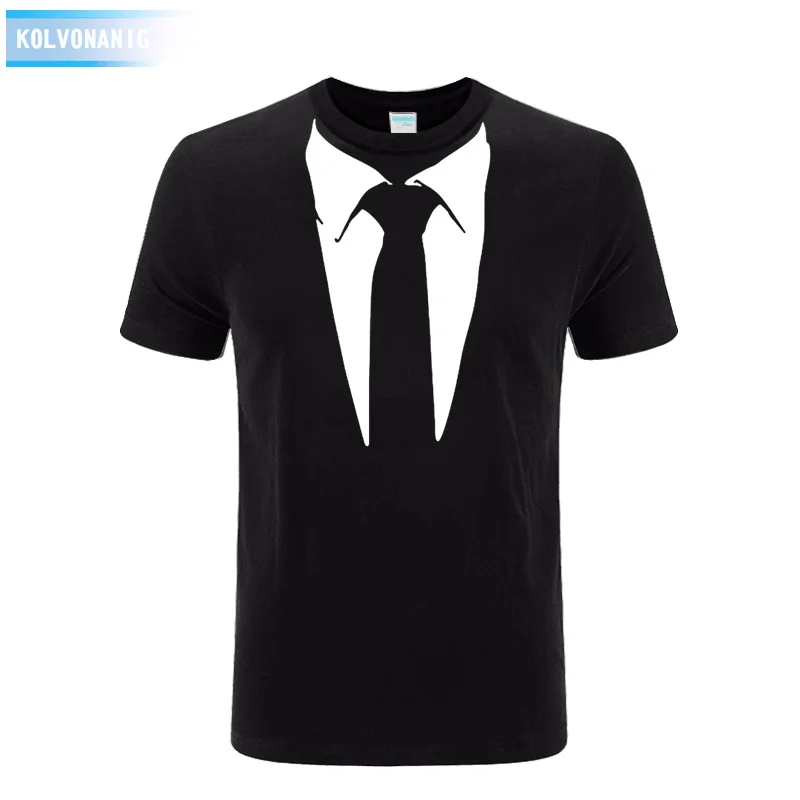 

2021 Summer Dress New Men Patchwork T Shirts Tees Tops Tie Funny O Neck T-Shirt Casual Fitness Mens Clothing Skullies crop top