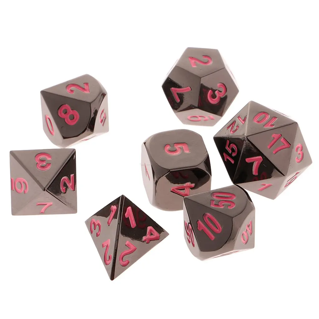 7 шт полифеновые D4 D20 игральные кости шейкер Кубок для подземелий и драконов MTG RPG