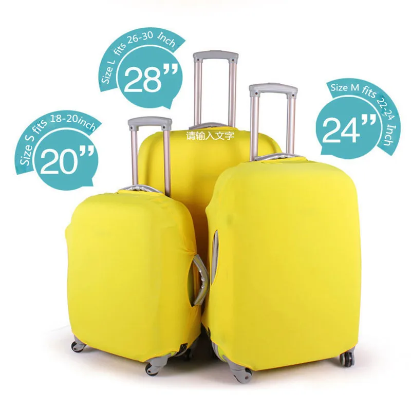 Travel Luggage Suitcase Protective Cover Stretch Dust Covers for 20/24/28inch SuitCases Protector Accessories RD879209