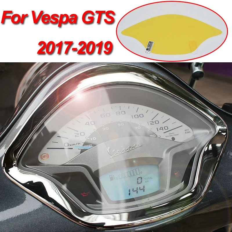 Защитная пленка от царапин GTS moto для приборной панели из ТПУ Blu Ray Vespa 2017 2019