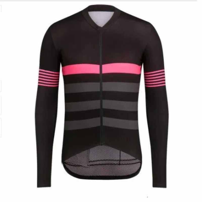 2018 RCC Pro team с длинным рукавом Велоспорт Джерси дышащая Ropa Ciclismo велосипедная