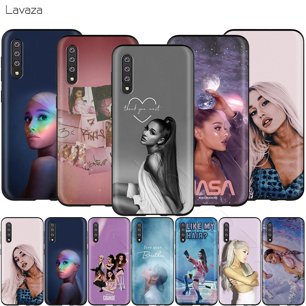 Lavaza Ariana Grande AG Rainbow Sweetener Case for Samsung Galaxy S6 S7 Edge J6 S8 S9 S10 Plus A3 A5 A6 A7 A8 A9 Note 8 9 |