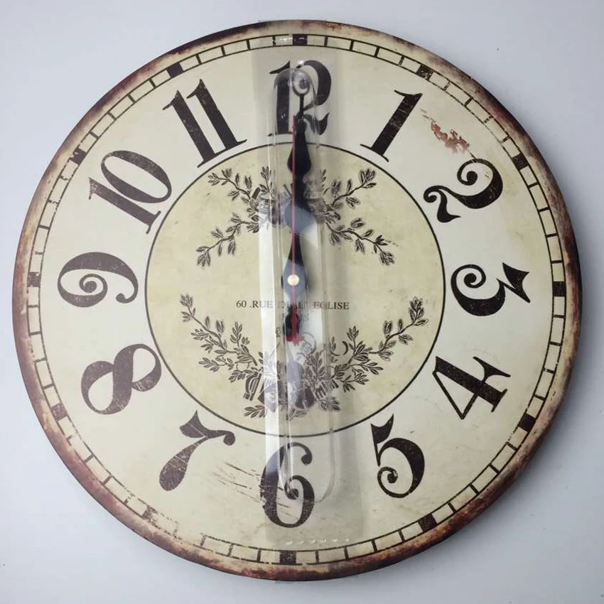 WONZOM Classic Reloj Large Wall Clock Crown Design Fashion Silent Living Room Decor Saat Home Decoration Watch Gift | Дом и сад