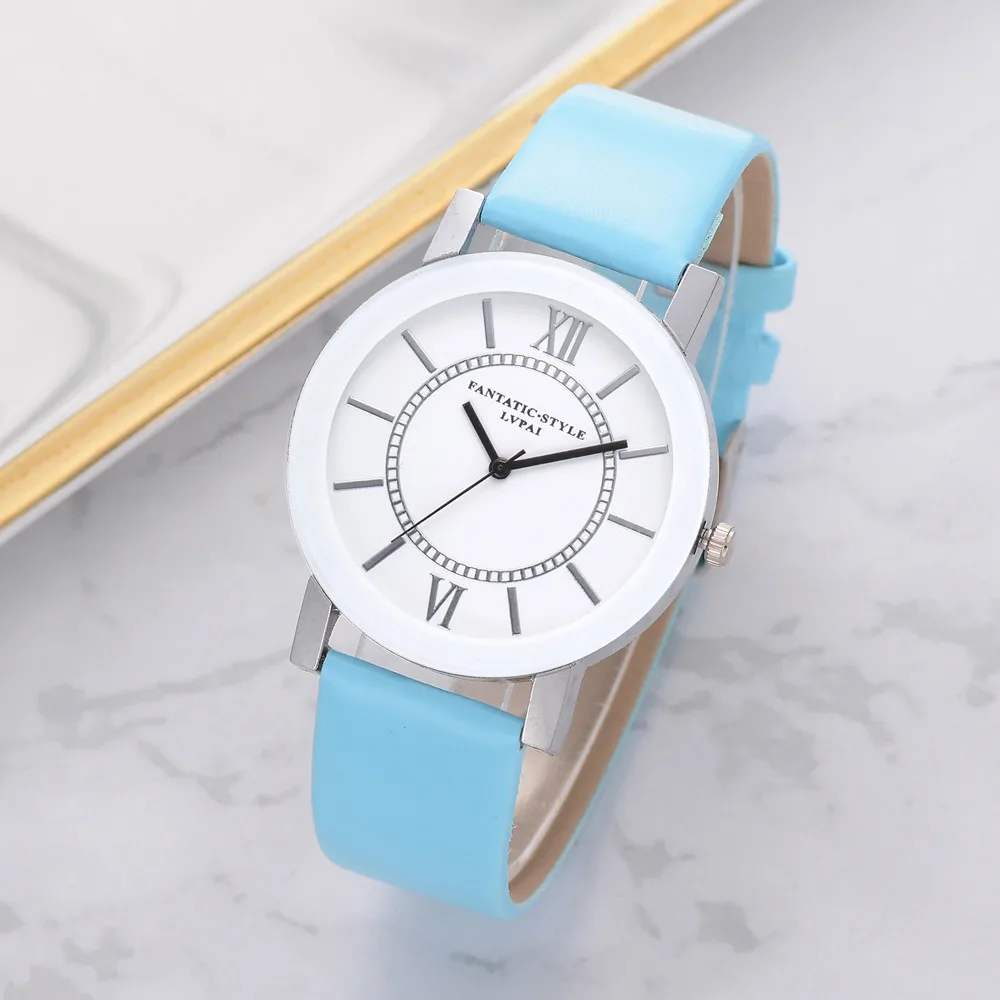 Luxury Watch Women Famous Brand Lvpai Casual Quartz Leather Band Analog Wrist Reloj de dama | Наручные часы