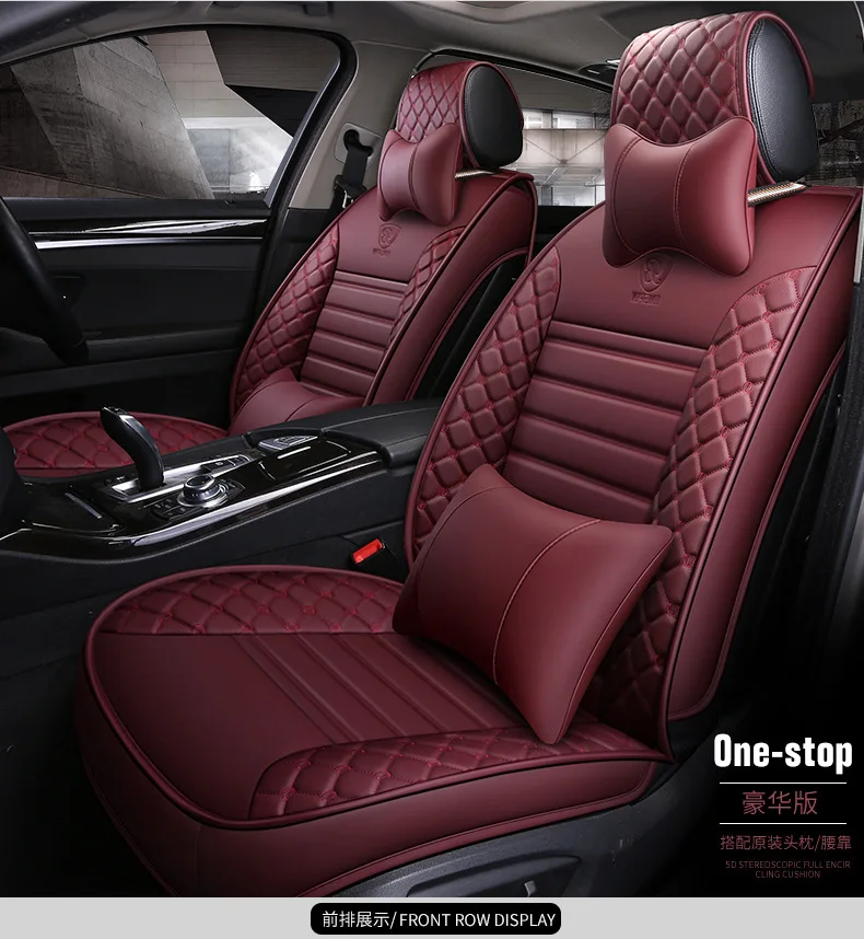 Аксессуары для автомобилей из натуральной кожи TO YOUR TASTE для TOYOTA Prius Reiz Camry VIOS Previa RAV4 EZ LAND CRUISER набор накладок на сиденья.