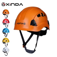 xinda professional mountaineer rock climbing helmet safety protect outdoor camping hiking riding helmet survival kit