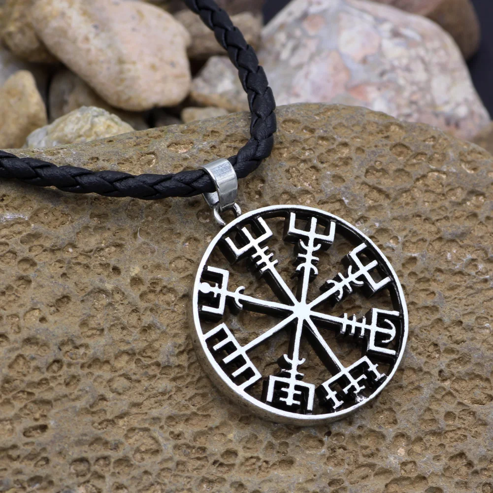 Amulet Pantgram Скандинавская Руна Викинг один символ рунической подвески ожерелье