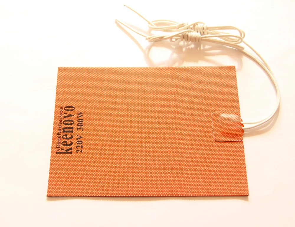 Большая автомобильная масляная кастрюля нагреватель гибкий силиконовый 300x220 мм