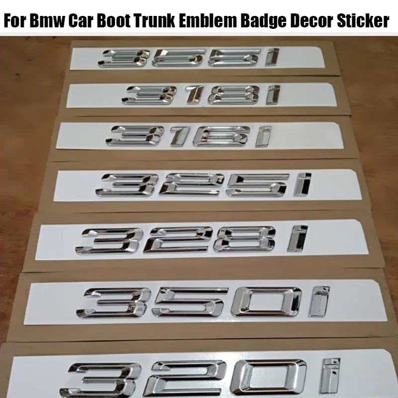 Топ авто Стайлинг 3D наклейка с эмблемой для автомобиля знак BMW 3 серии GT 318i 320i 325i 328i