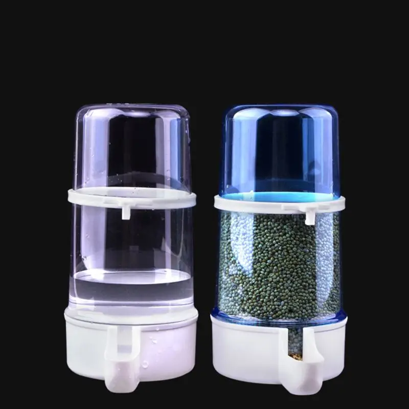 

Automatic Bird Feeder Hamster Parrot Dispenser Water Feeding Drinking Food Bowl