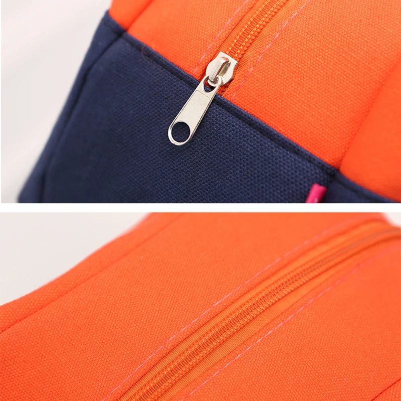 Холщовая Сумка для ланча модные портативные маленькие сумки ланч-бокса женщин